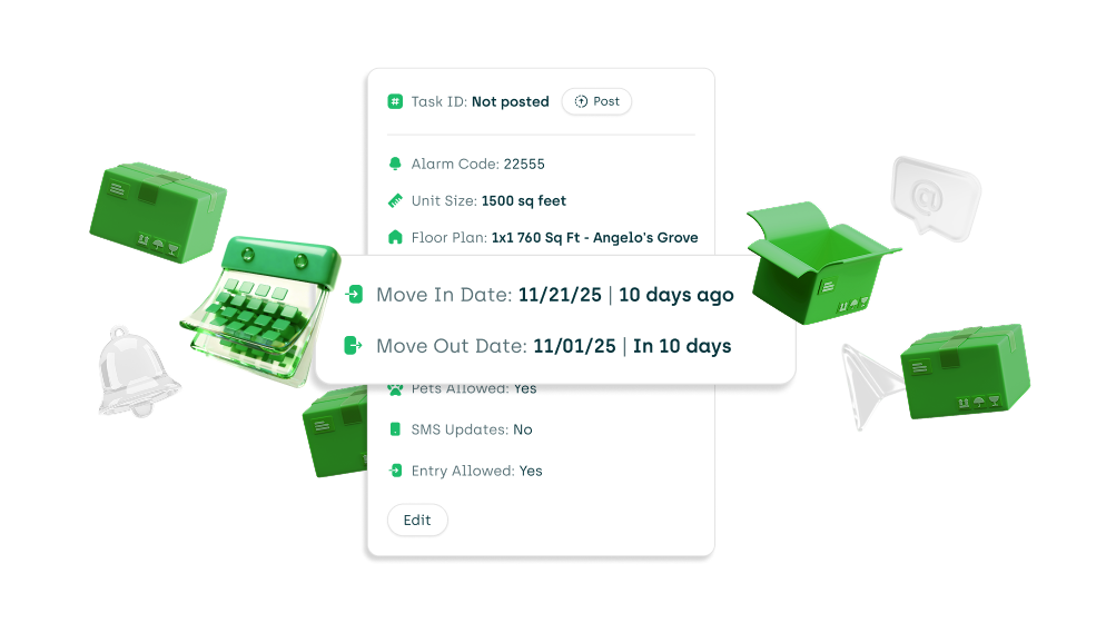 The ability to see move in and move out dates on any work orders