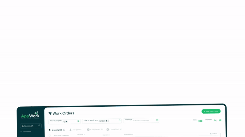 AppWorks AI to analyize and generate ideas how to solve the work order